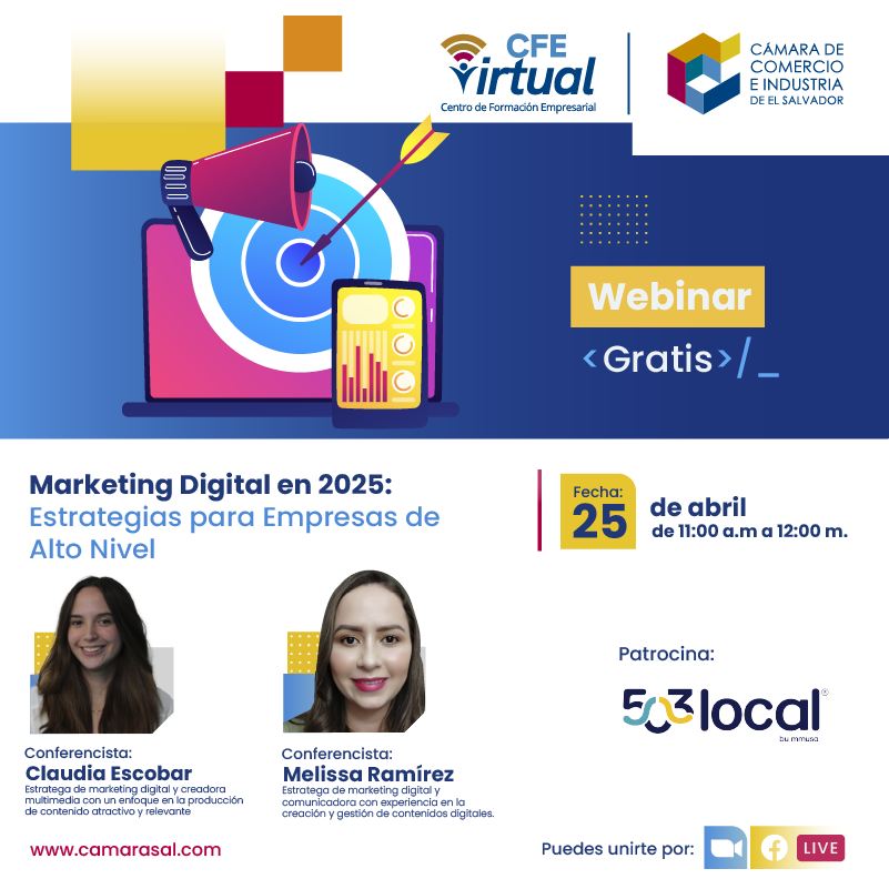Webinar Marketing Digital en 2025: Estrategias para Empresas de Alto Nivel 