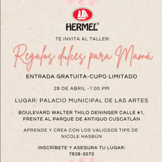 Taller del Día de las Madres 🌹♥️