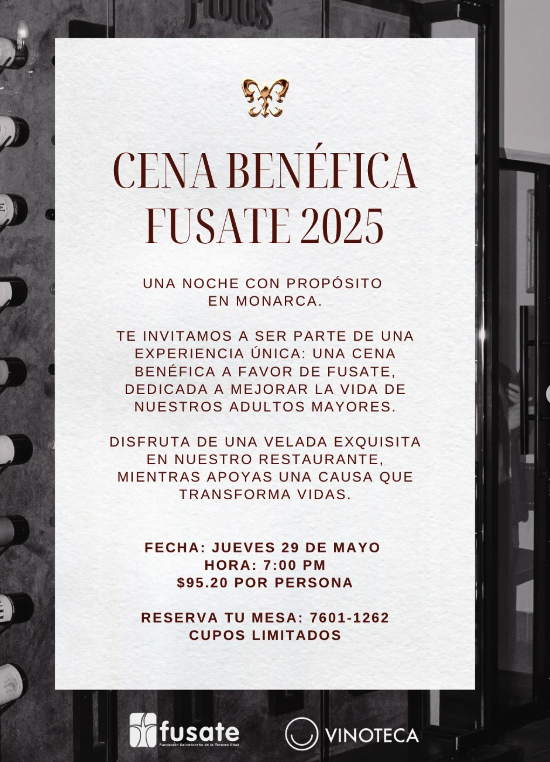 Cena Benéfica Fusate 2025