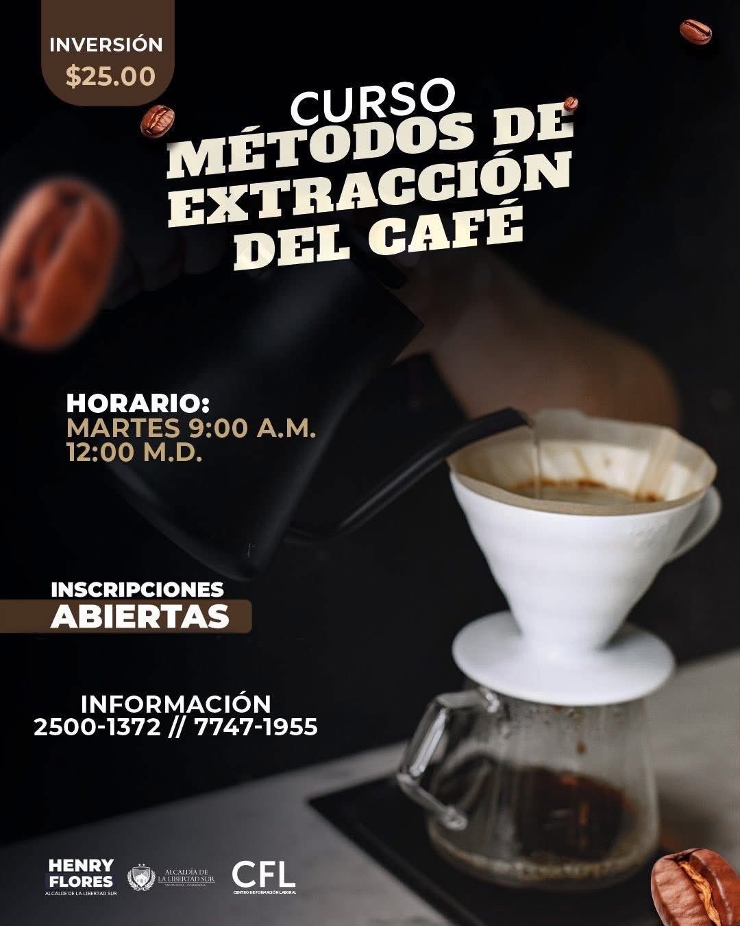Curso de Métodos de Extracción de Café