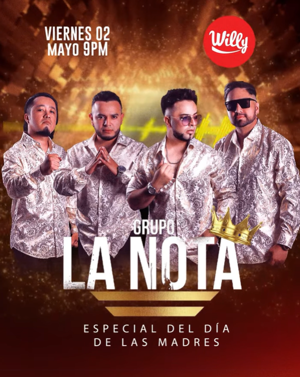 Especial día de las madres con música en vivo de "La Nota"