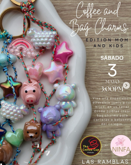 Taller: Coffee and Bag Charms