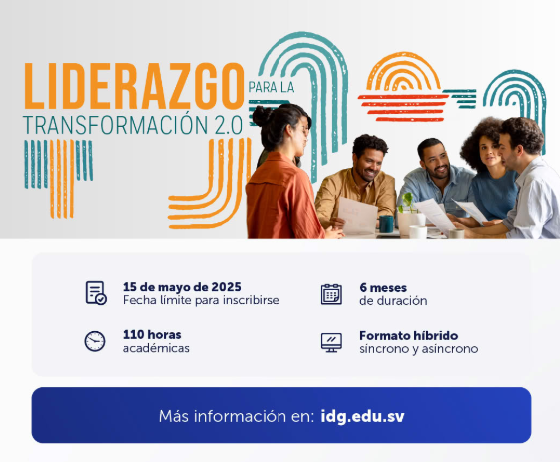 Programa Liderazgo para la Transformación 2.0