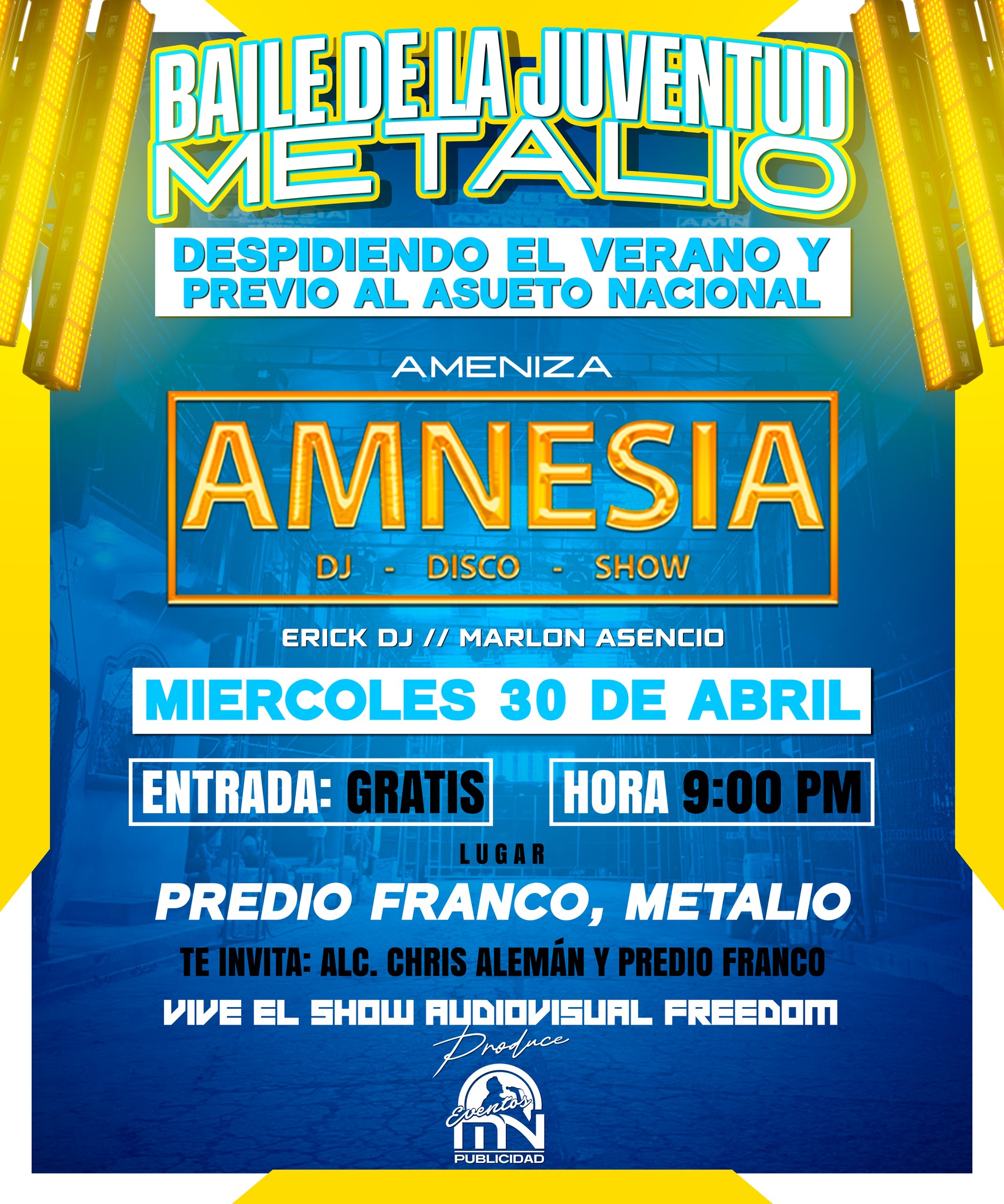 🎉 ¡Baile de la Juventud en Metalio! 🎶