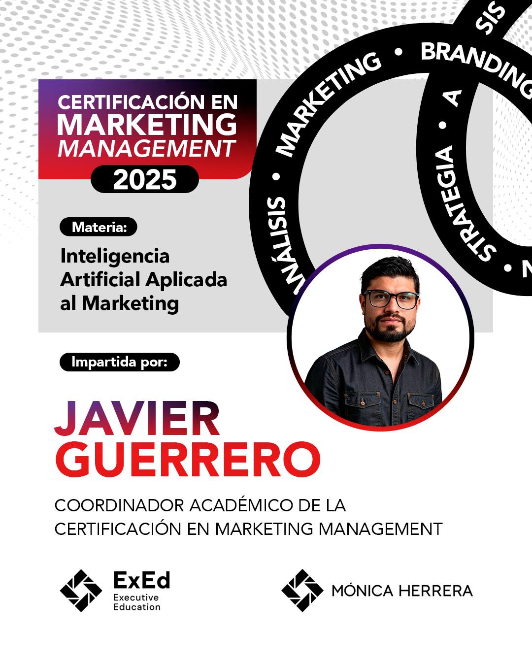 🤖 Integra la IA en tus estrategias de marketing.