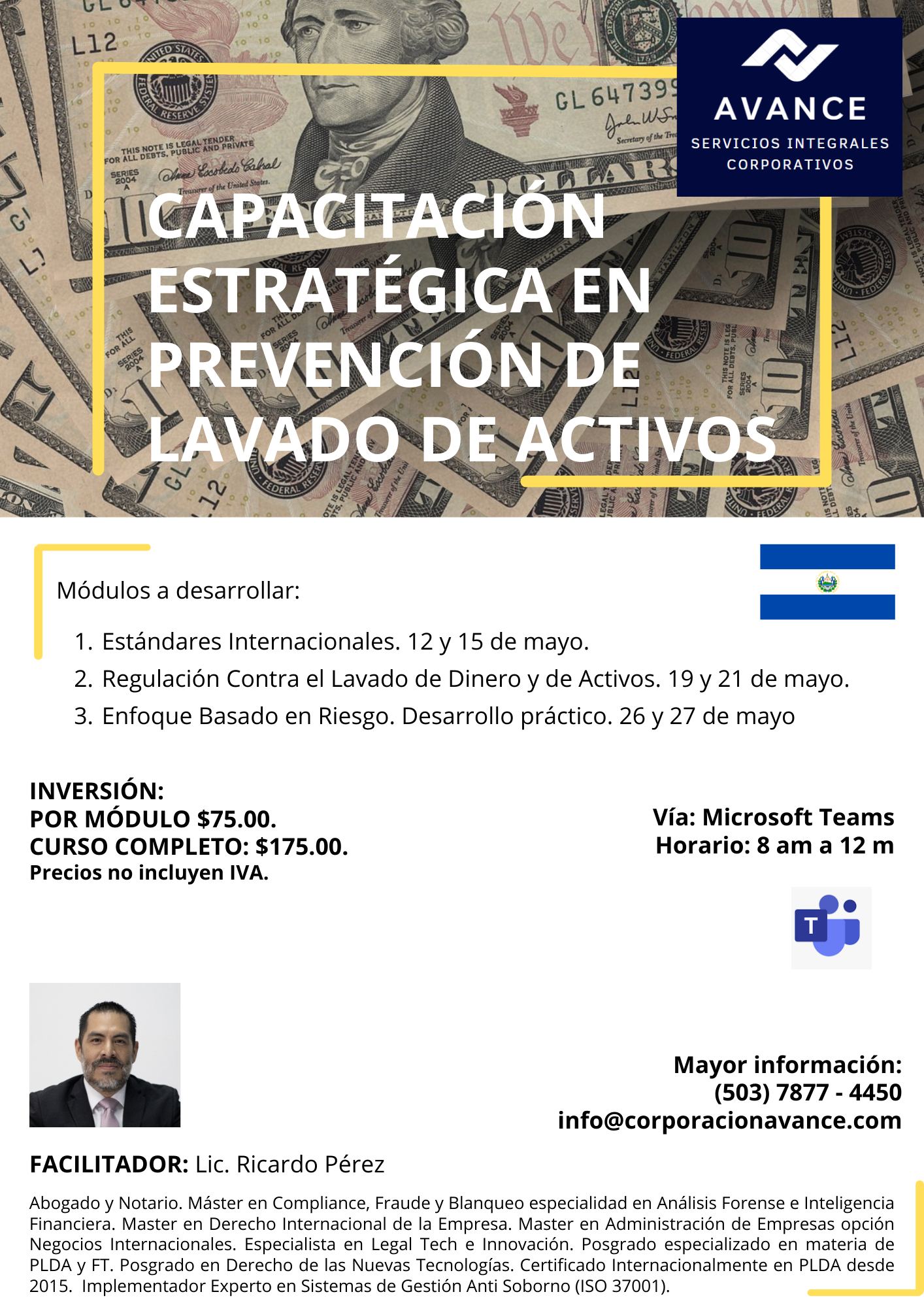 Capacitación Estratégica en Prevención de Lavado de Activos
