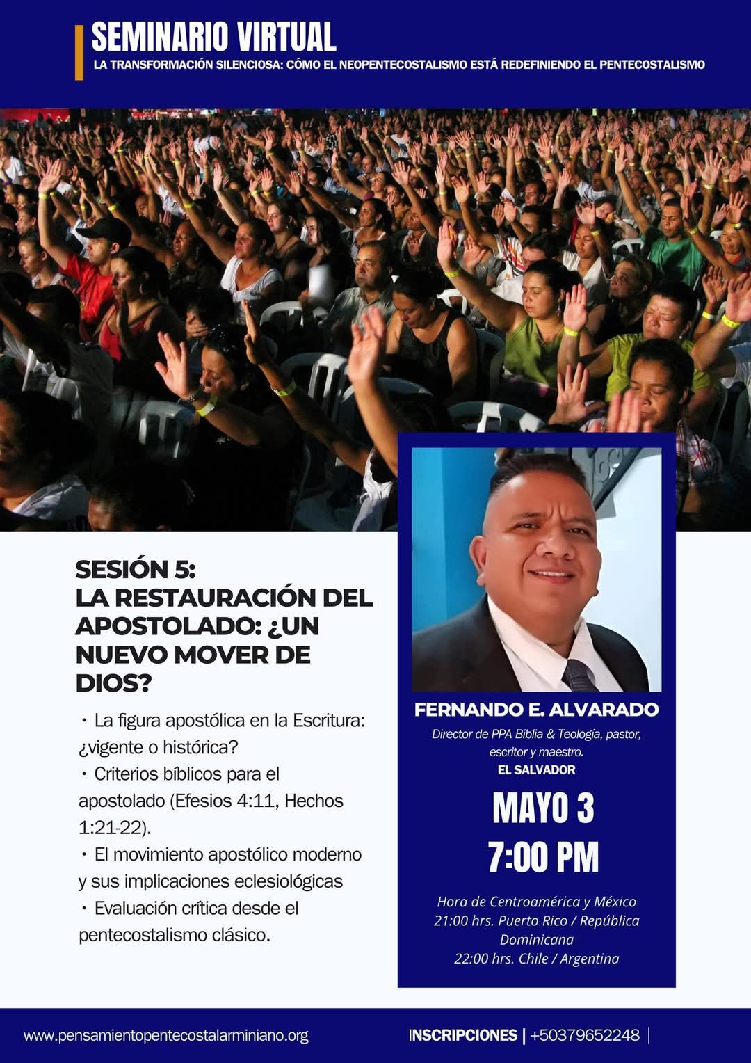 Seminario - Transformación silenciosa cómo el neopentecostalismo está redefiniendo el pentecostalismo