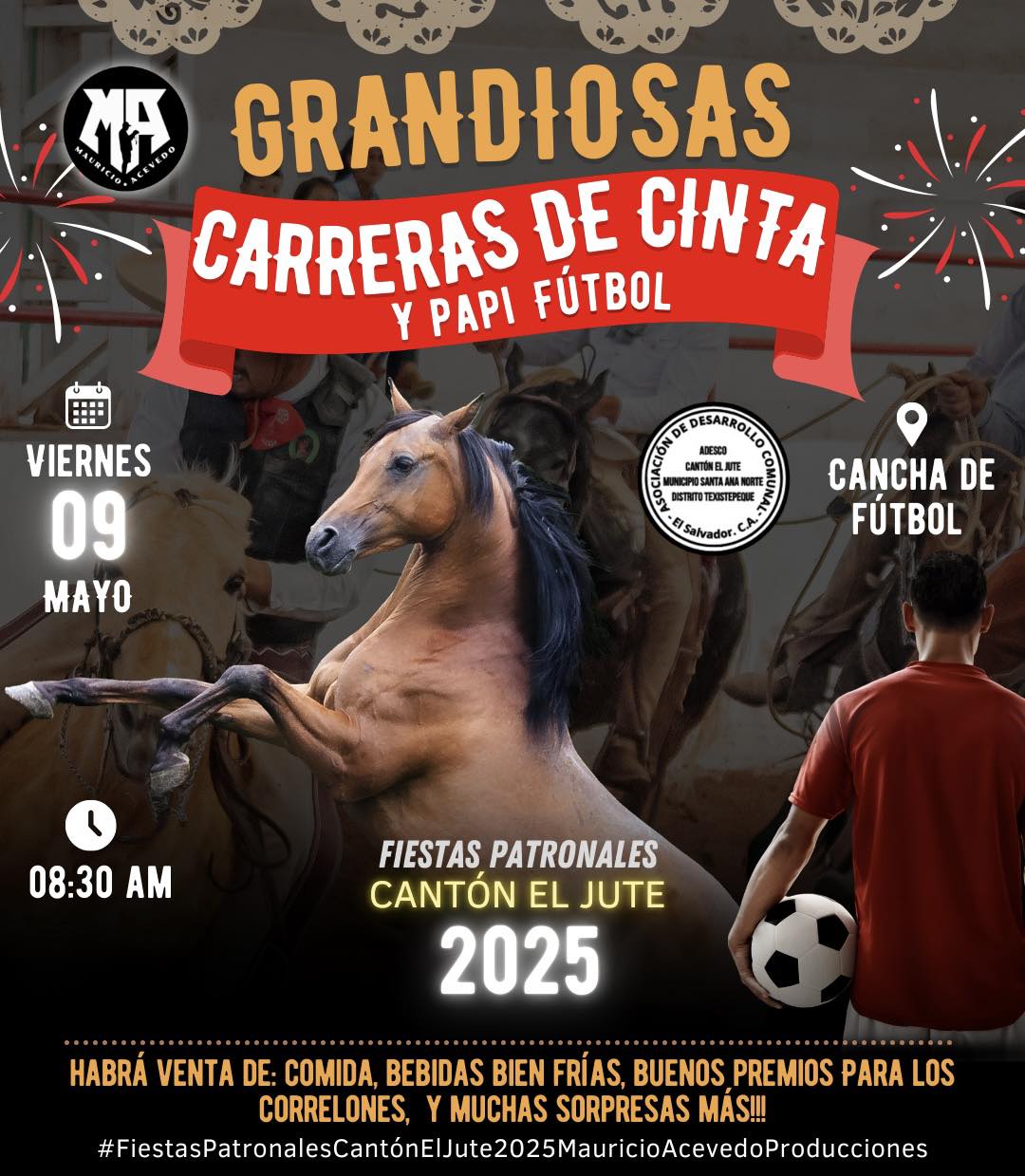 𝗙𝗜𝗘𝗦𝗧𝗔𝗦 𝗣𝗔𝗧𝗥𝗢𝗡𝗔𝗟𝗘𝗦 𝗖𝗔𝗡𝗧ó𝗡 𝗘𝗟 𝗝𝗨𝗧𝗘 𝟮𝟬𝟮𝟱!!