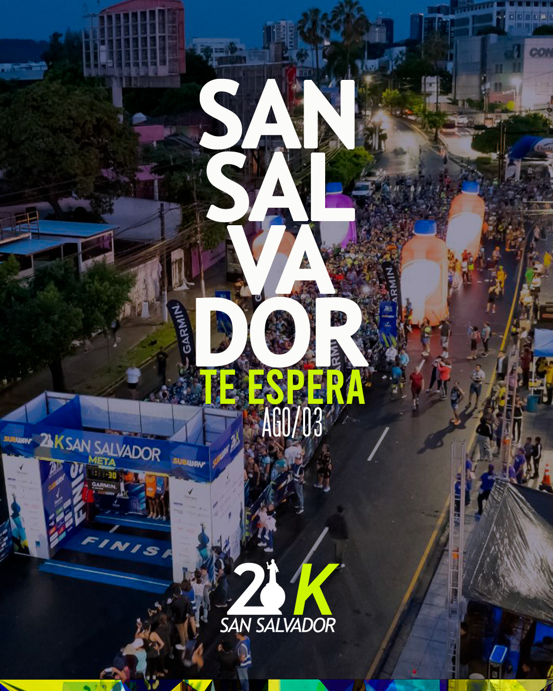 Maratón 21K San Salvador 2025