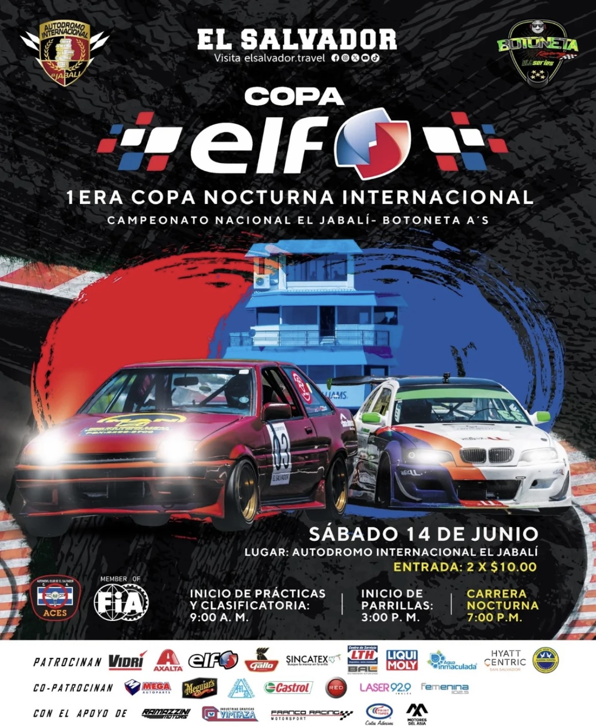 1a. Copa Nocturna Internacional "COPA ELF" 🏁🚗