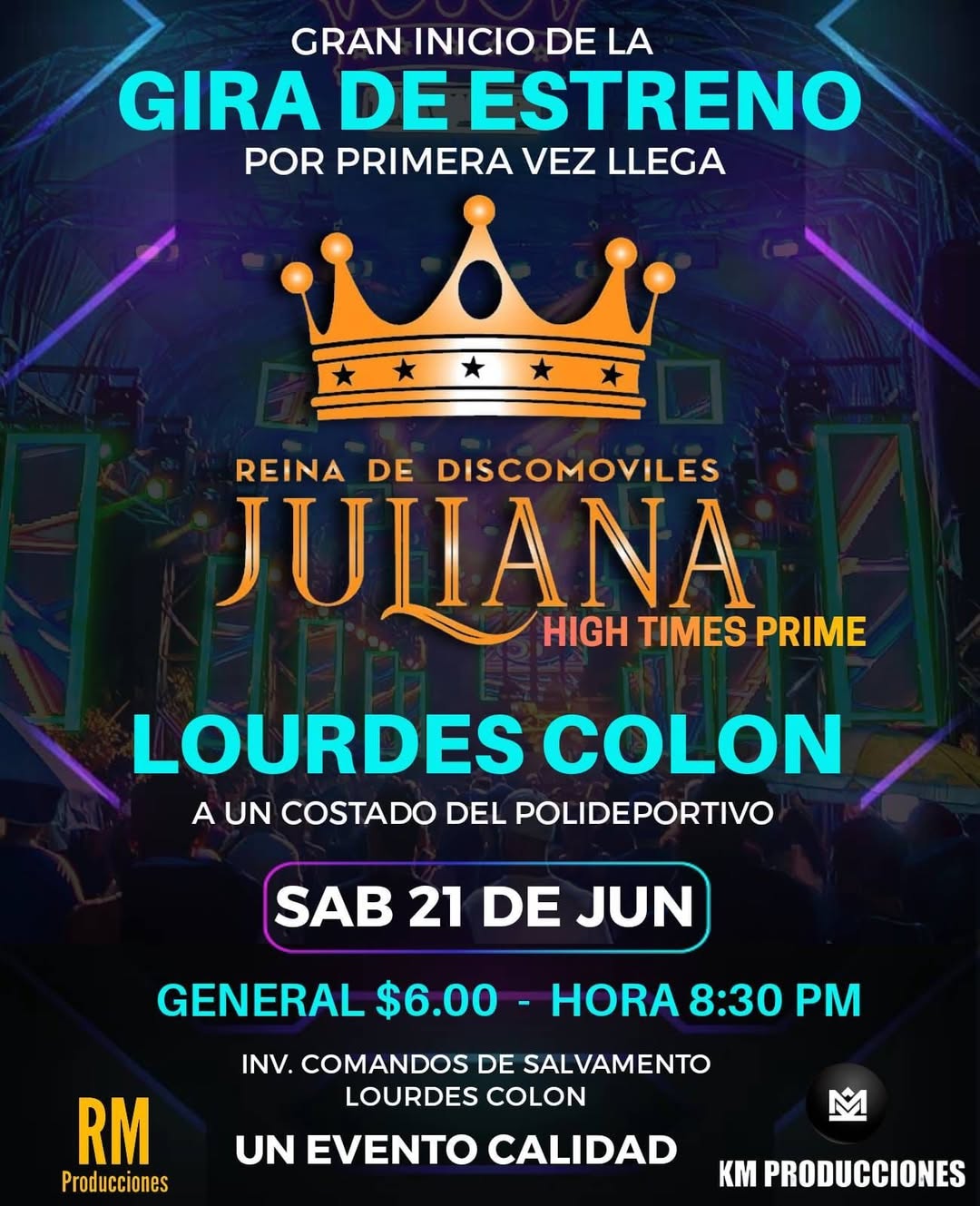 ESTRENO DE LA DISCOMOVIL ¨JULIANA¨