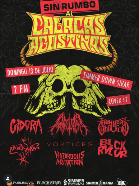 Concurso Musical: Sin rumbo al Calacas💀💥