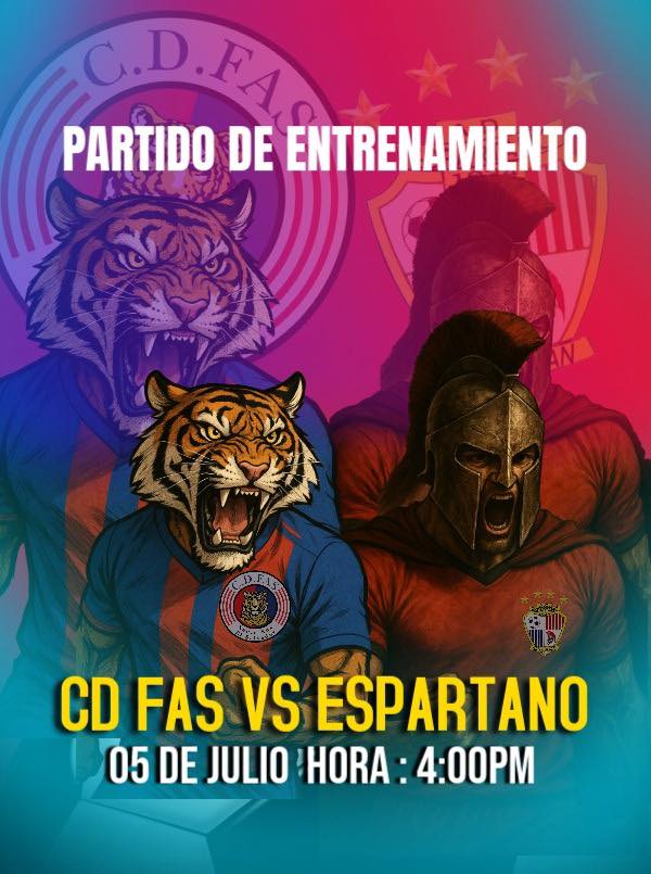 Partido AD Espartano 🆚 CD FAS