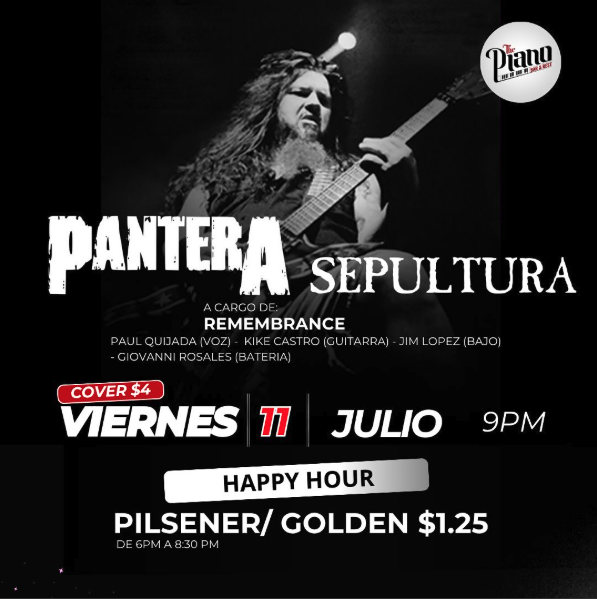 TRIBUTO A PANTERA Y SEPULTURA