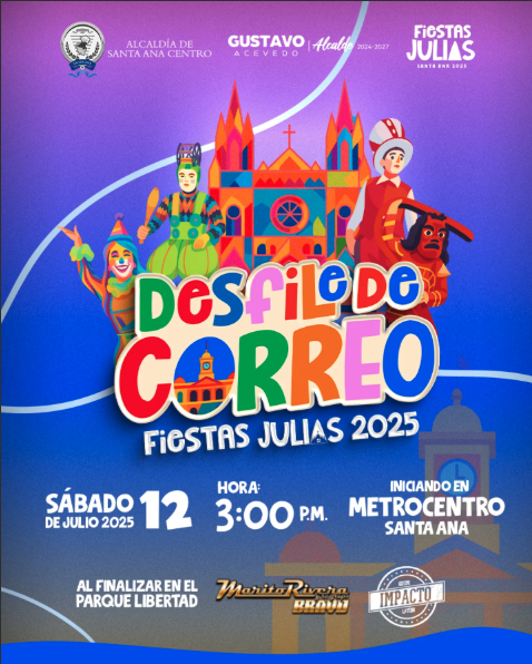 Desfile De Correo De Las Fiestas Julias En Santa Ana 2025