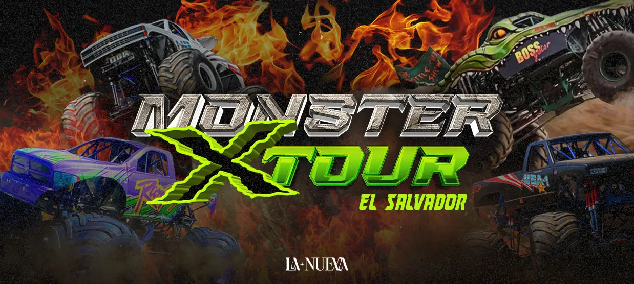 Monster X Tour a El Salvador 2025 (Show explosivo de monster trucks)