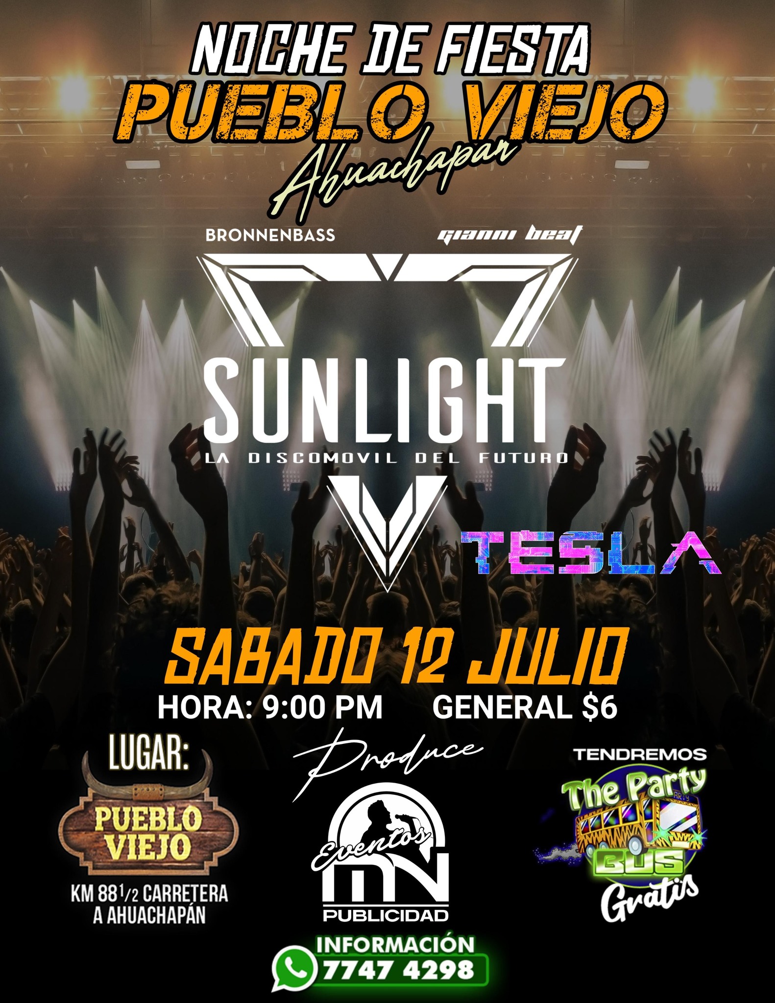 Noche de Fiesta Pueblo Viejo