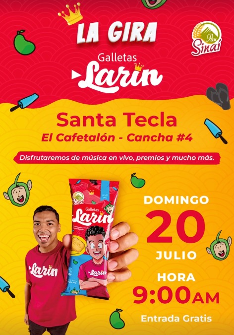 La Gira Galletas Larin en El Cafetalón