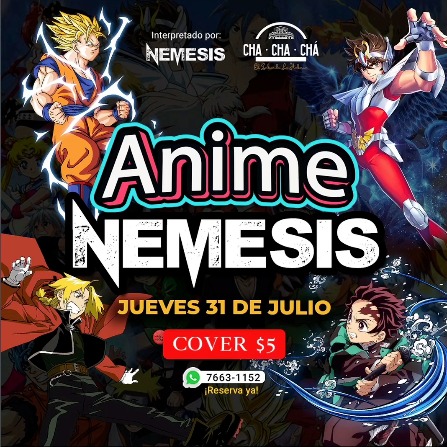 NOCHE DE ANIME CON NEMESIS 