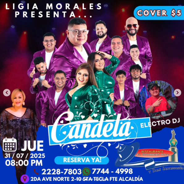 NOCHE TROPICAL CON LA ORQUESTA CANDELA