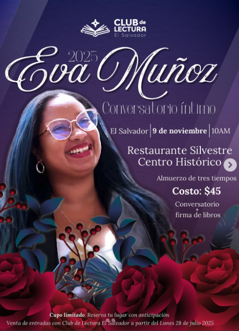 📚 Conversatorio Íntimo con Eva Muñoz Club de Lectura
