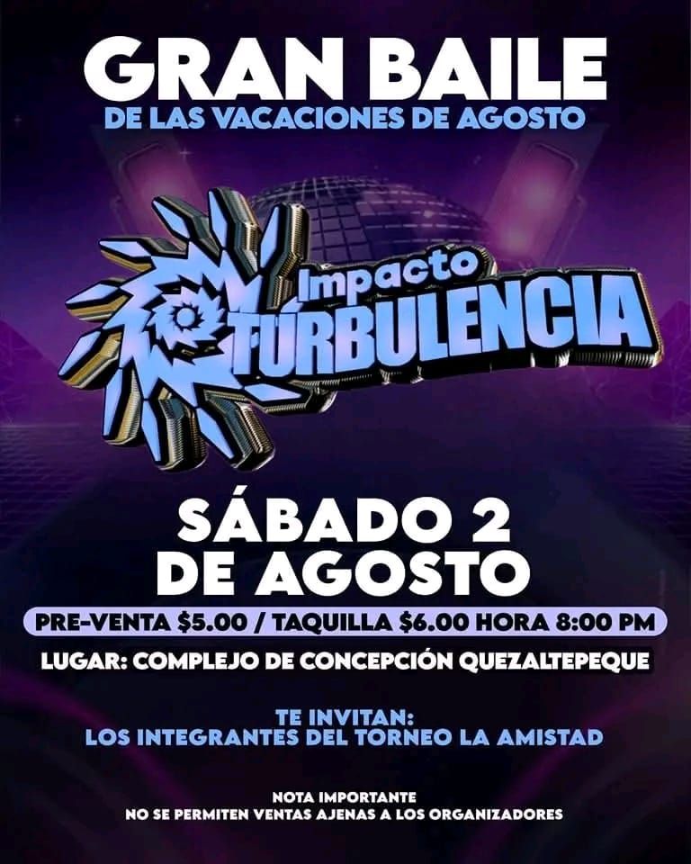 🎉 ¡Gran Baile de las Vacaciones de Agosto! 🎉