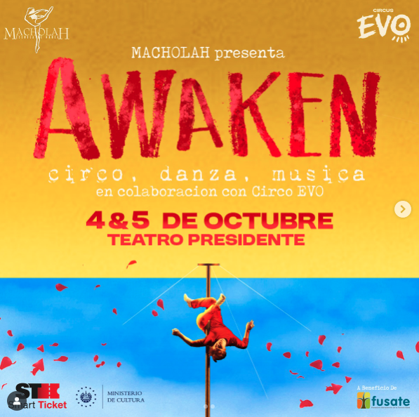 CIRCO, DANZA Y MÚSICA EN VIVO: AWAKEN