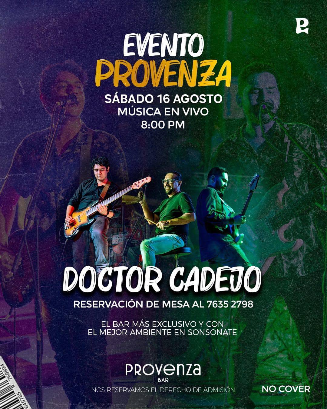 🎸 ¡Noche de música en vivo en Provenza Bar!