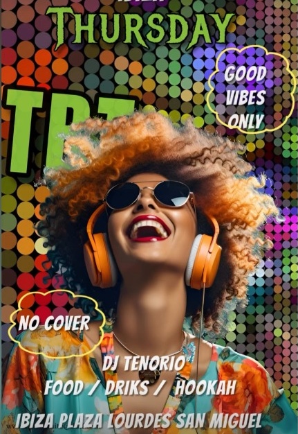 🎉 ¡Este jueves es de TBT en Ibiza Plaza! 🎶