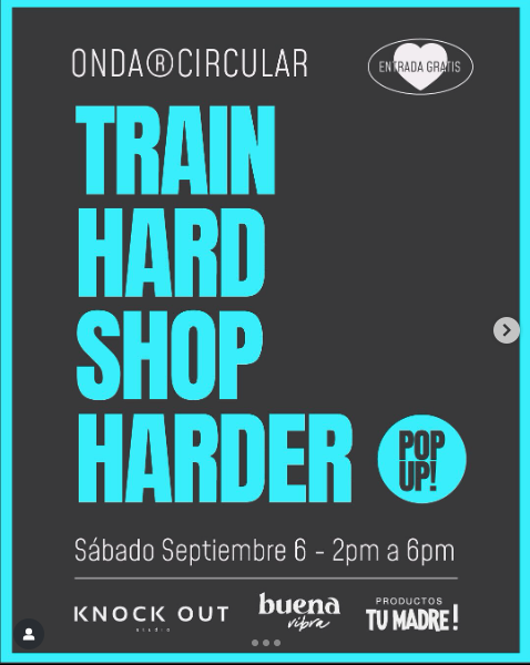 clases de boxeo GRATIS + mercadito GRATIS en un mismo lugar.