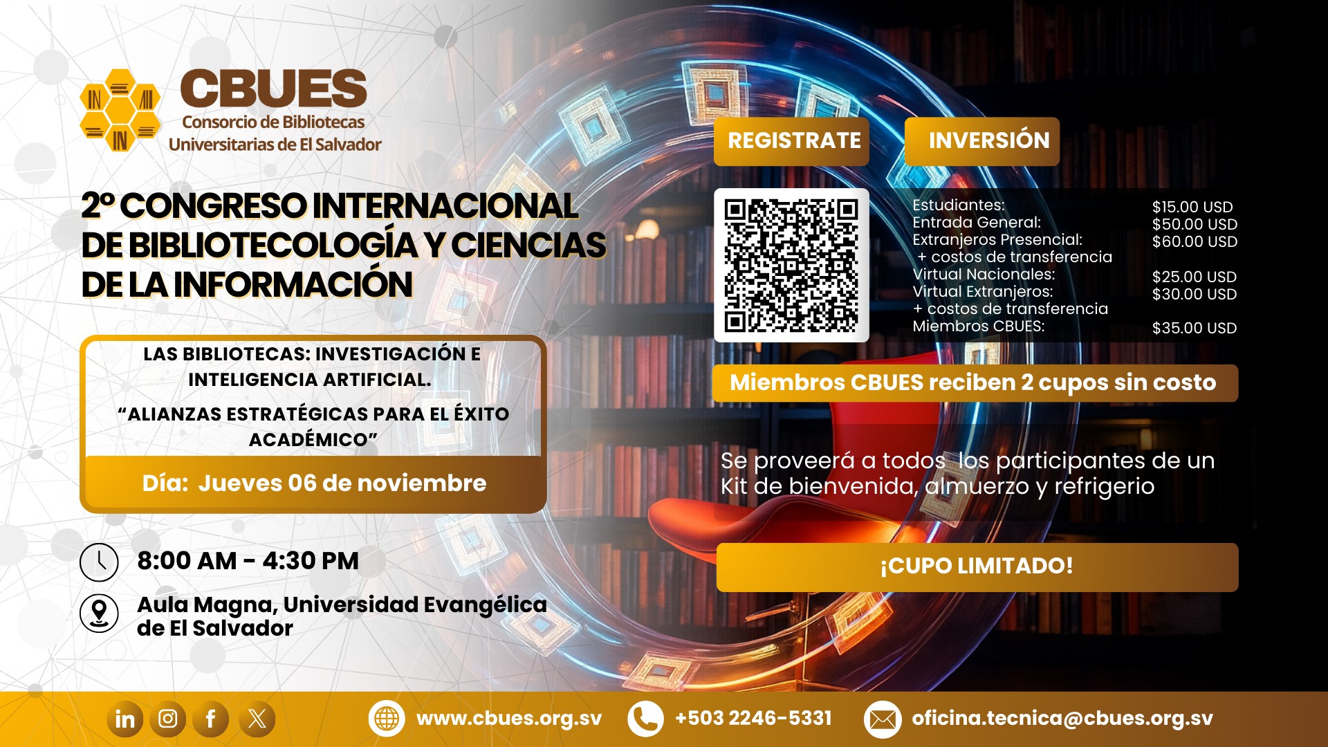 2° Congreso Internacional de Bibliotecología y Ciencias de la Información