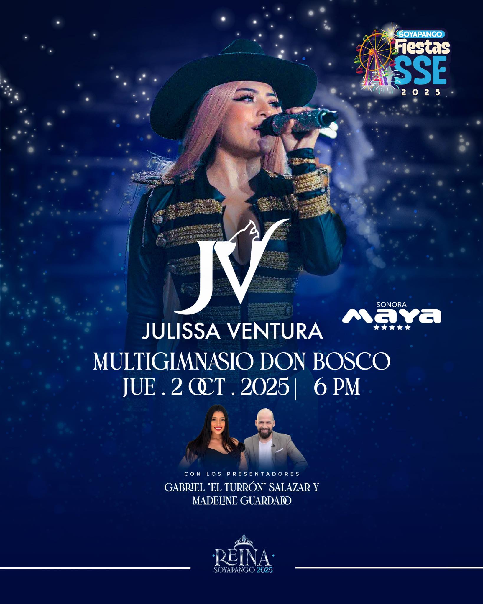 🎉 ¡Soyapango vibra con sus Fiestas SSE 2025! 🎶 