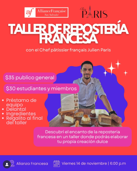 Taller De Reposteria Francesa
