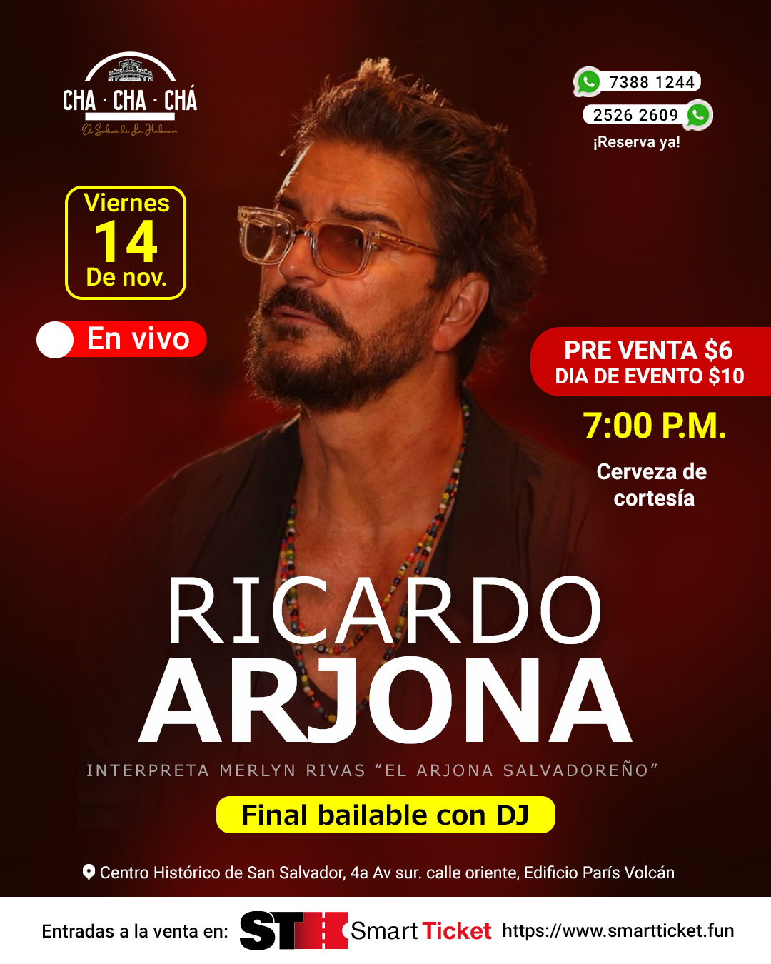 Especial Ricardo Arjona: Interpreta Merlyn Rivas "El Arjona Salvadoreño¨