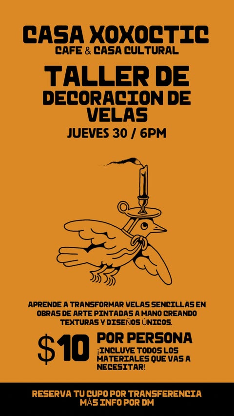 Taller De Decoración De Velas