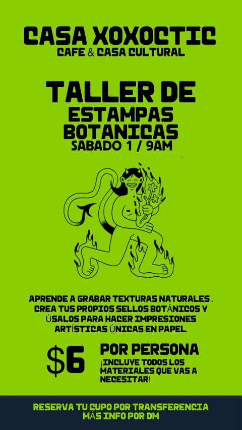 Taller De Estampas Botanicas