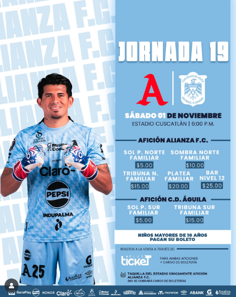 ALIANZA F.C. VS C.D. ÁGUILA