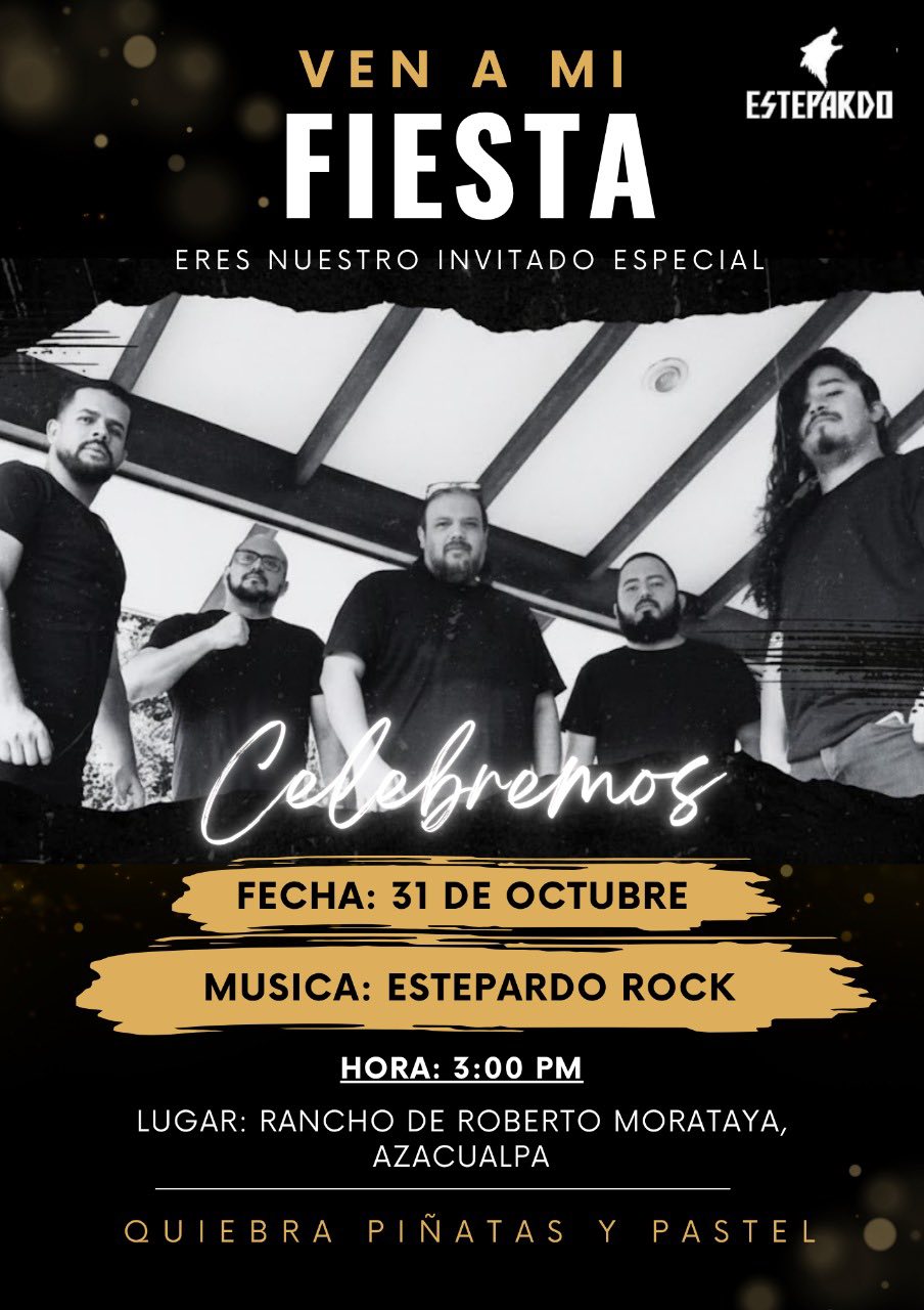 Gran fiesta junto a Estepardo 