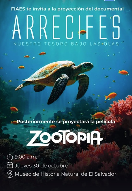 Proyección del documental Arrecifes