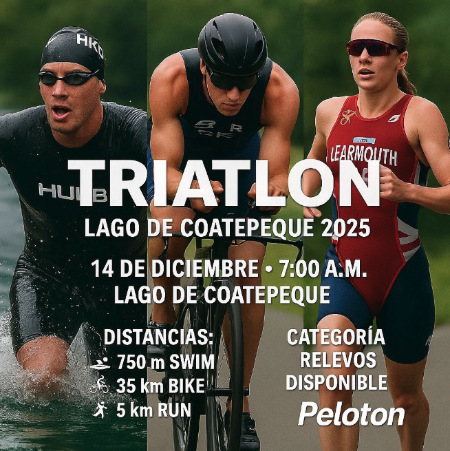 TRIATLÓN EN LAGO DE COATEPEQUE 2025
