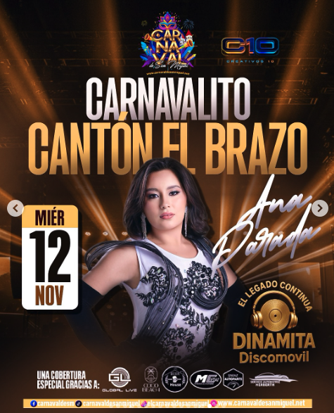 CARNAVALITO CANTÓN EL BRAZO