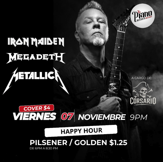 🎸 ¡Noche de Rock Legendario en The Piano Rock Bar & Grill! 🎸