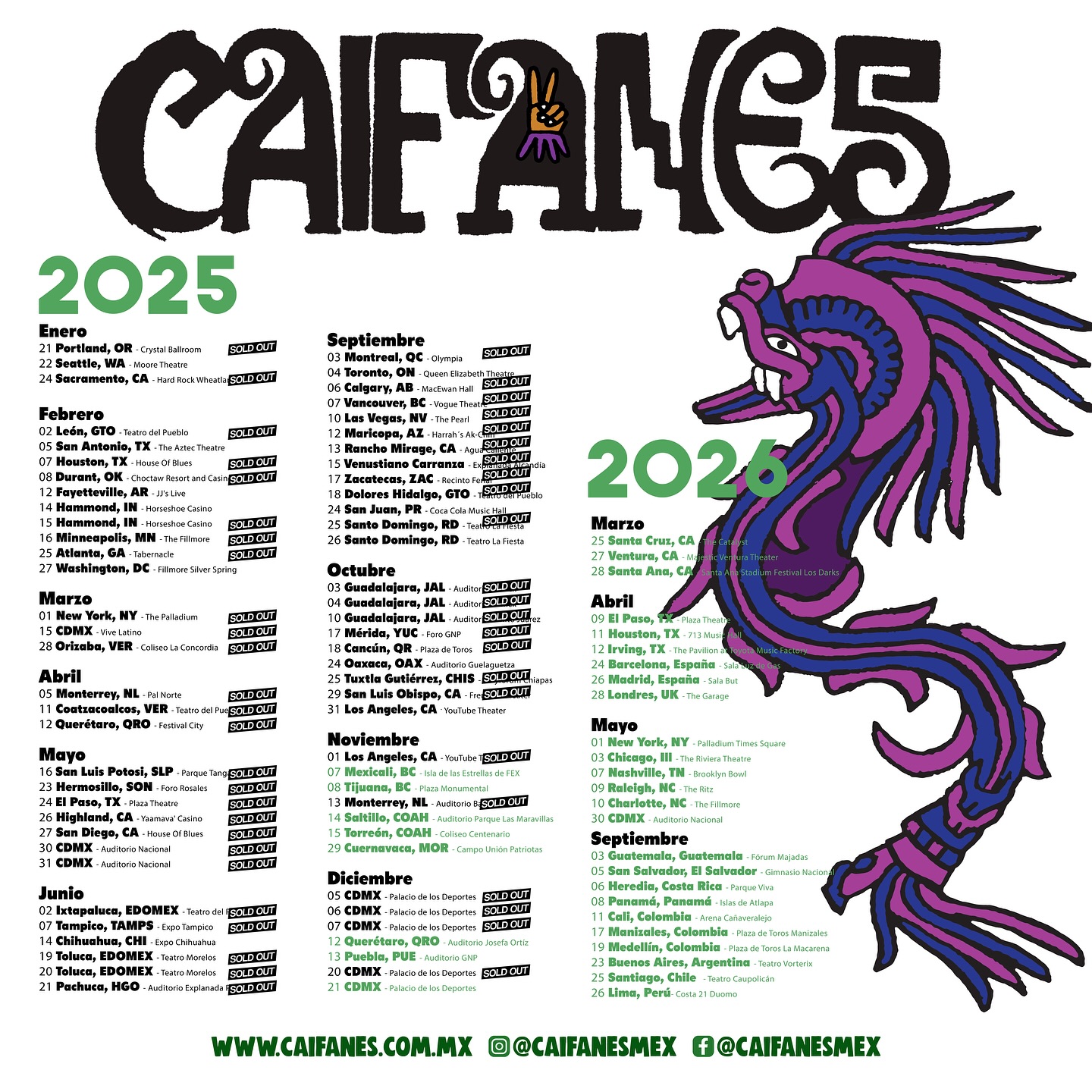 Concierto De Caifanes En El Salvador 2026