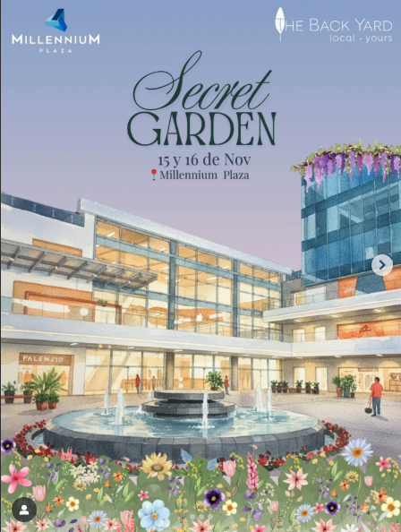 THE BACK YARD: SECRET GARDEN (Aniversario) 🌸✨