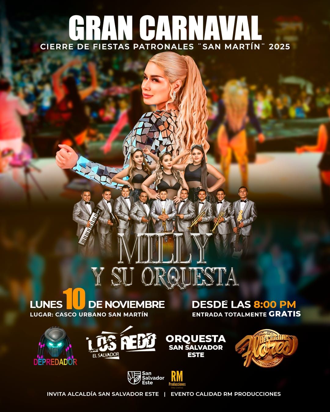 🎉 GRAN CARNAVAL SAN MARTÍN 2025 🎉