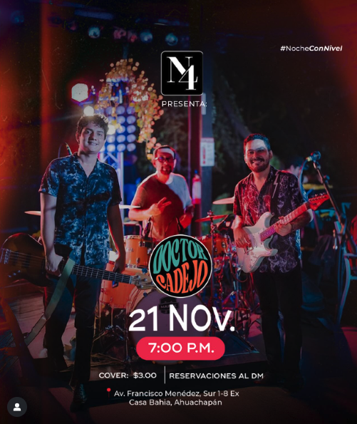 Doctor Cadejo En Nivel Cuatro Bistro Cafe