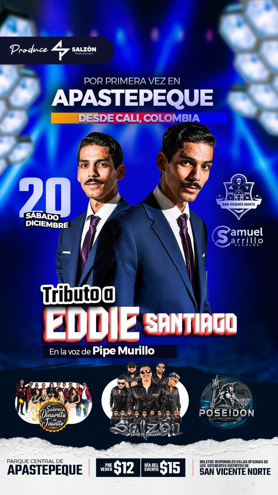 🎺 ¡Apastepeque se viste de salsa! 🇨🇴🎶