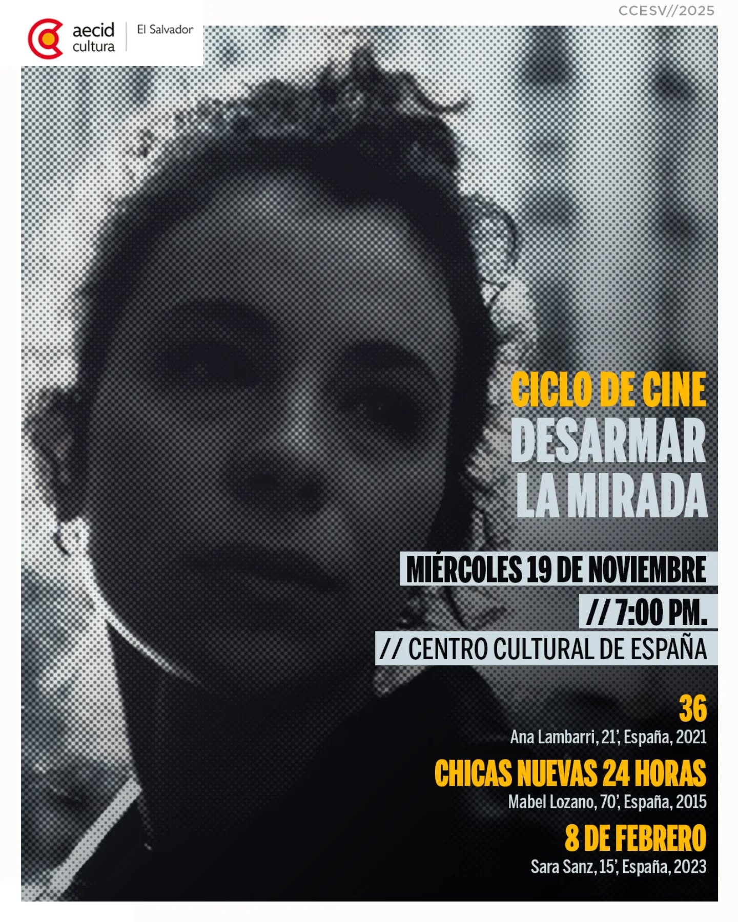 CICLO DE CINE DESARMAR LA MIRADA