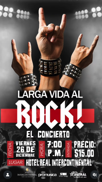 Concierto: Larga Vida al Rock 2025