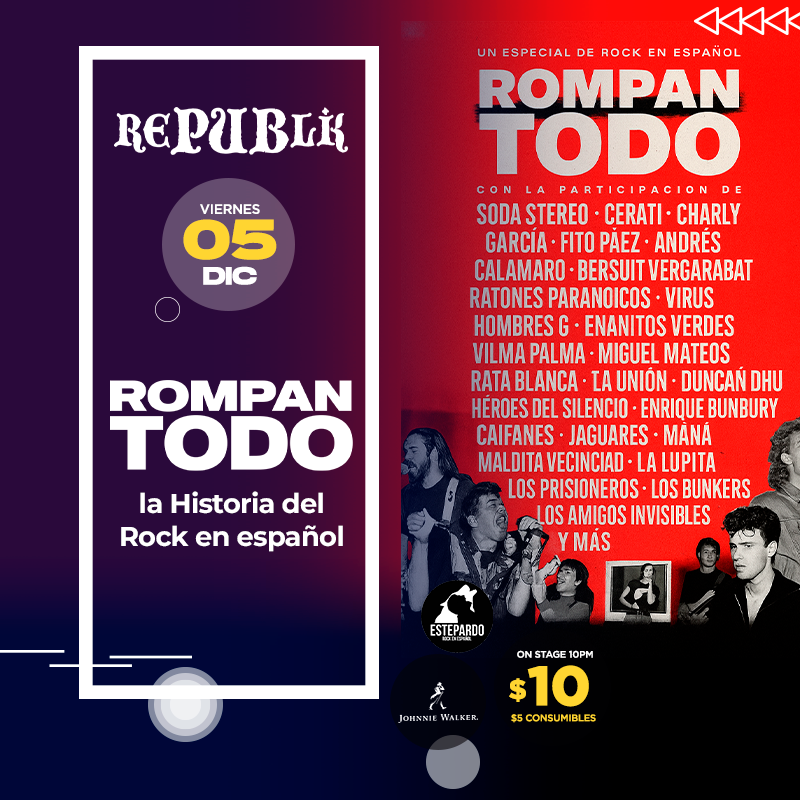 🎸 ROMPAN TODO: La Historia del Rock en Español 